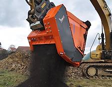 Wolf Terra-Star 154 Powerline, Separator, Sieblöffel, Boden Verbessern, Kalk Mischen Wolf Terra-Star 154 Powerline, Separator, Sieblöffel, Boden Verbessern, Kalk Mischen