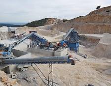 Fabo USED FIXED CRUSHING AND SCREENING PLANT CAPACITY 250-350 TONNES / HOUR