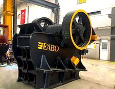 Fabo CLK-90 SERIES 120-180 TPH PRIMARY JAW CRUSHER