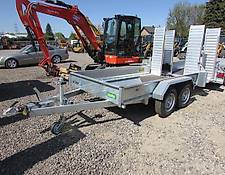 Unsinn UBA 3030-14-1600 Baumaschinenanhänger 3t Trailer Unsinn UBA 3030-14-1600 Baumaschinenanhänger 3t Trailer