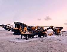 Fabo MCK-90 MOBILE CRUSHING & SCREENING PLANT FOR BASALT Fabo MCK-90 MOBILE CRUSHING & SCREENING PLANT FOR BASALT