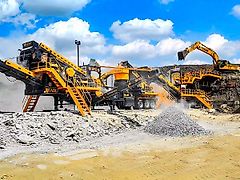 Fabo MCK-115 HARDSTONE CRUSHING SCREENING PLANT 180-300 TPH